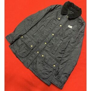 Barbour Size 6 Quilted Jacket Chore Pocket Chest Pocket Puffer